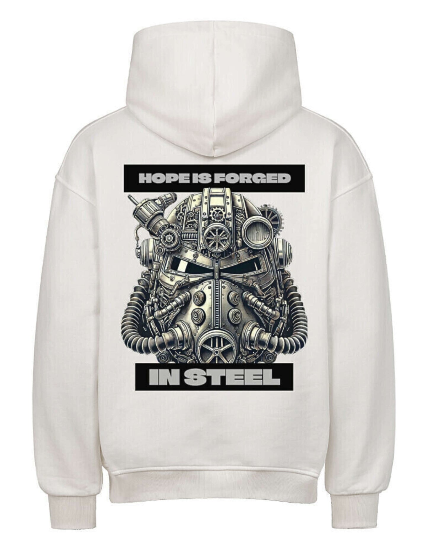 Oversized Hoodie – Hope is Forged in Steel Edition