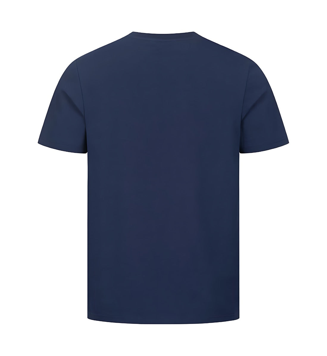 Schwarzes T-shirt für Männer mit einem post Apokalyptischen Design an der Front.