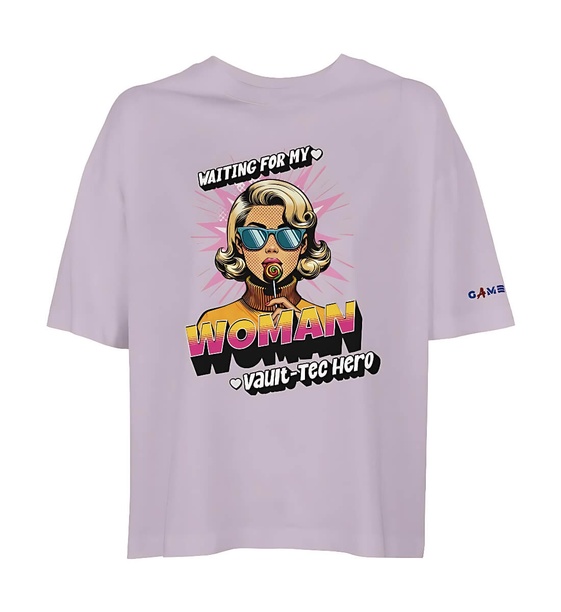 Oversize Vault - Tec Hero T-Shirt - Frauen - GAMECHARM