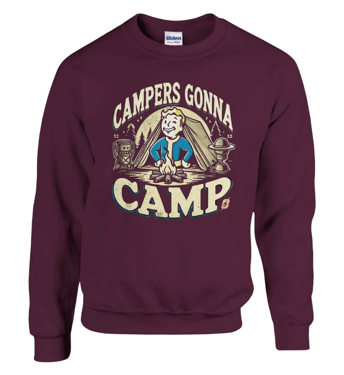 Sweatshirt – Camper Edition für Männer - GAMECHARM