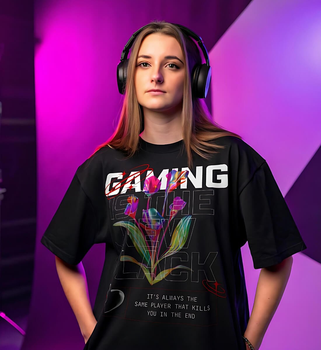The New Black - Woman Oversized Shirt - GAMECHARM