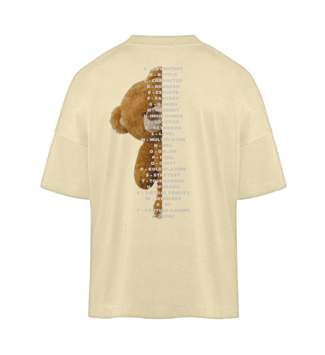 Teddy Kollektion - Organic Oversize Shirt - Organic Oversized Shirt ST/ST - GAMECHARM