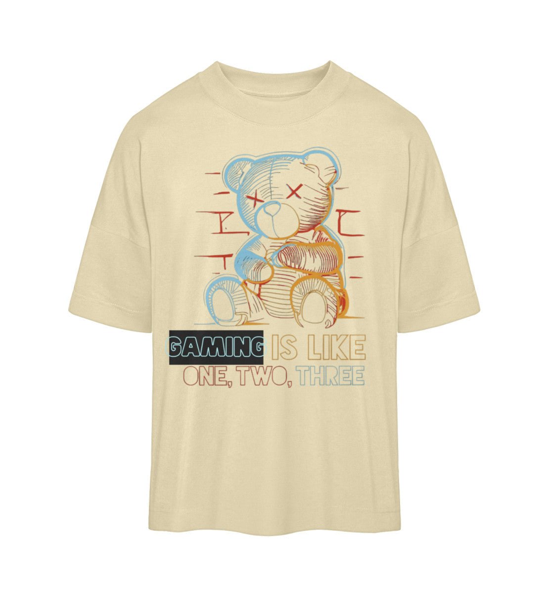 Teddy Kollektion - Organic Oversize Shirt - Organic Oversized Shirt ST/ST - GAMECHARM