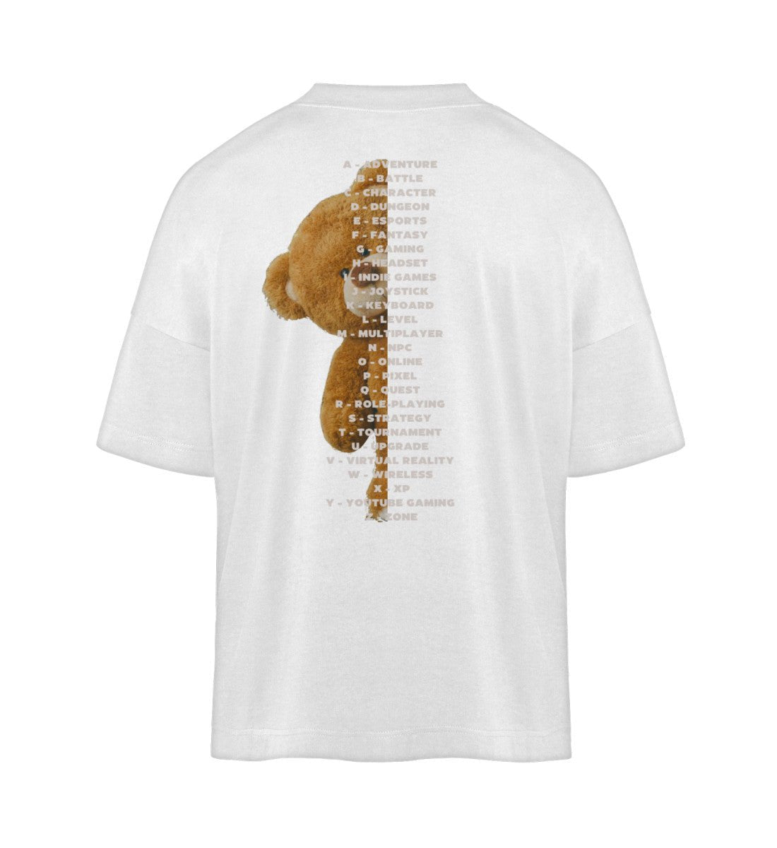 Teddy Kollektion - Organic Oversize Shirt - Organic Oversized Shirt ST/ST - GAMECHARM