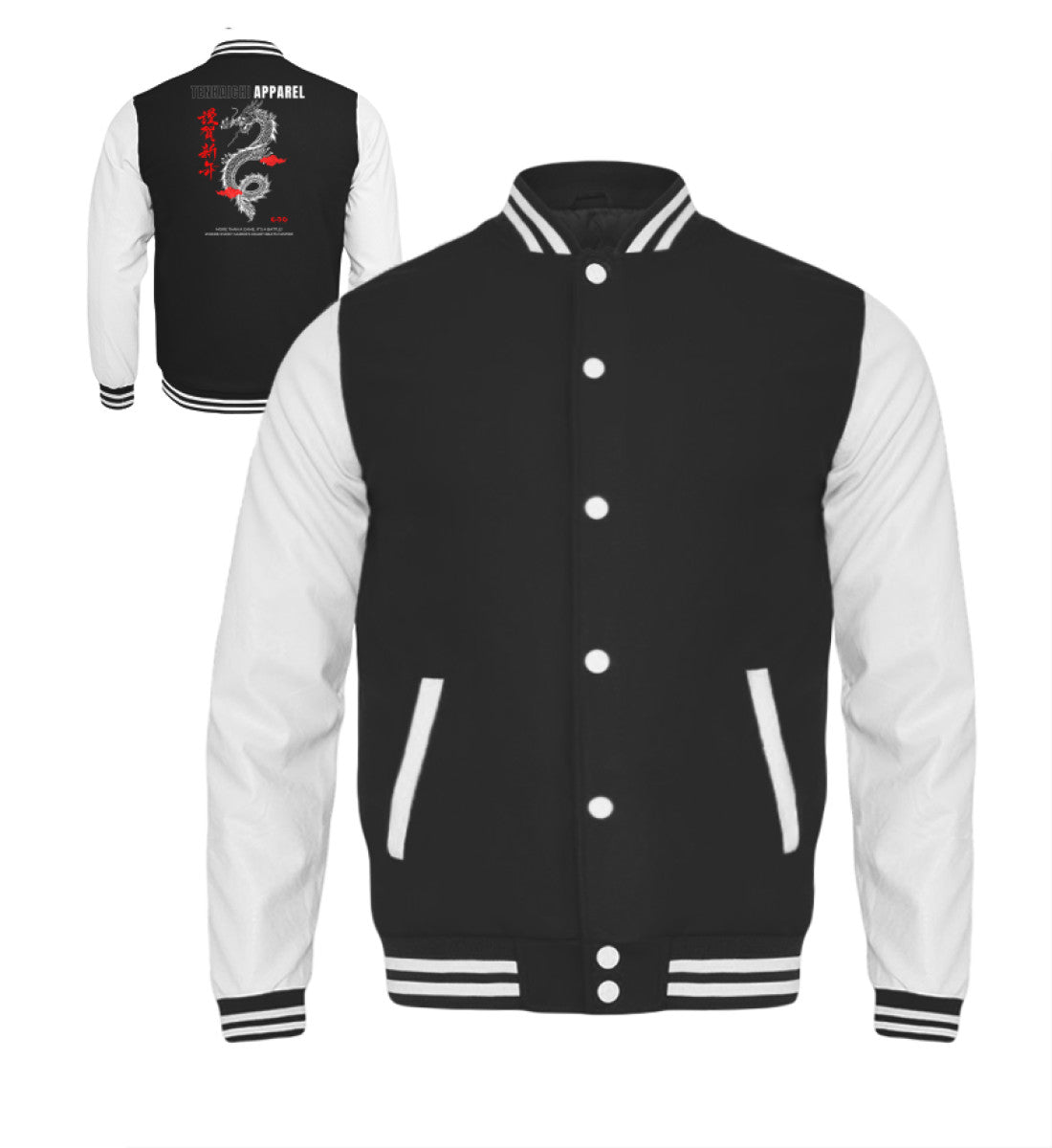 Tenkaichi - Kinder College Sweatjacke - Front view - GAMECHARM