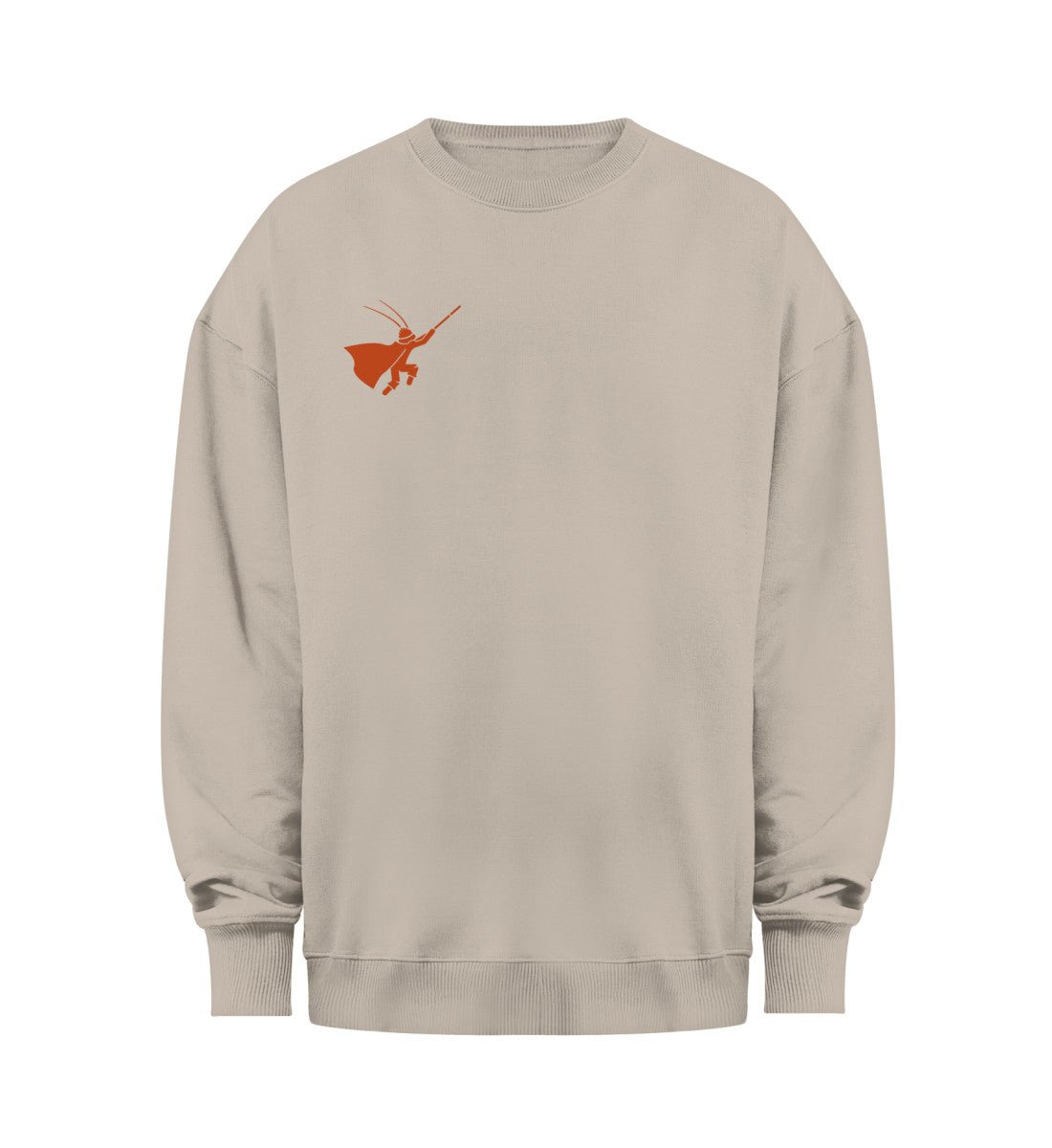 Tenkaichi - Oversize Sweater in beige - front view - GAMECHARM