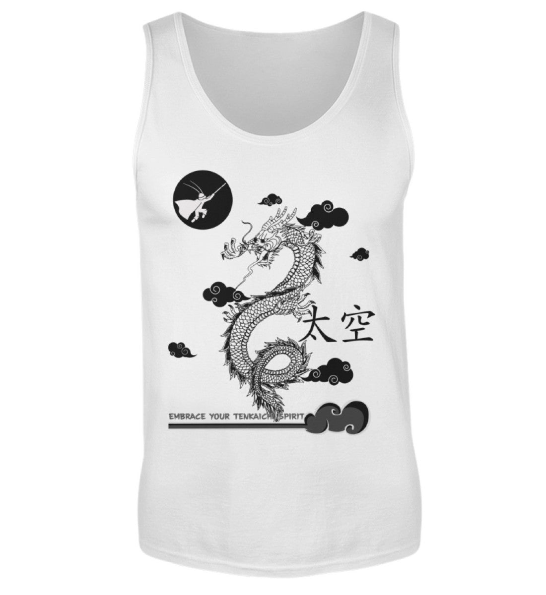 Tenkaichi V2 - Herren Tanktop in weiß - GAMECHARM