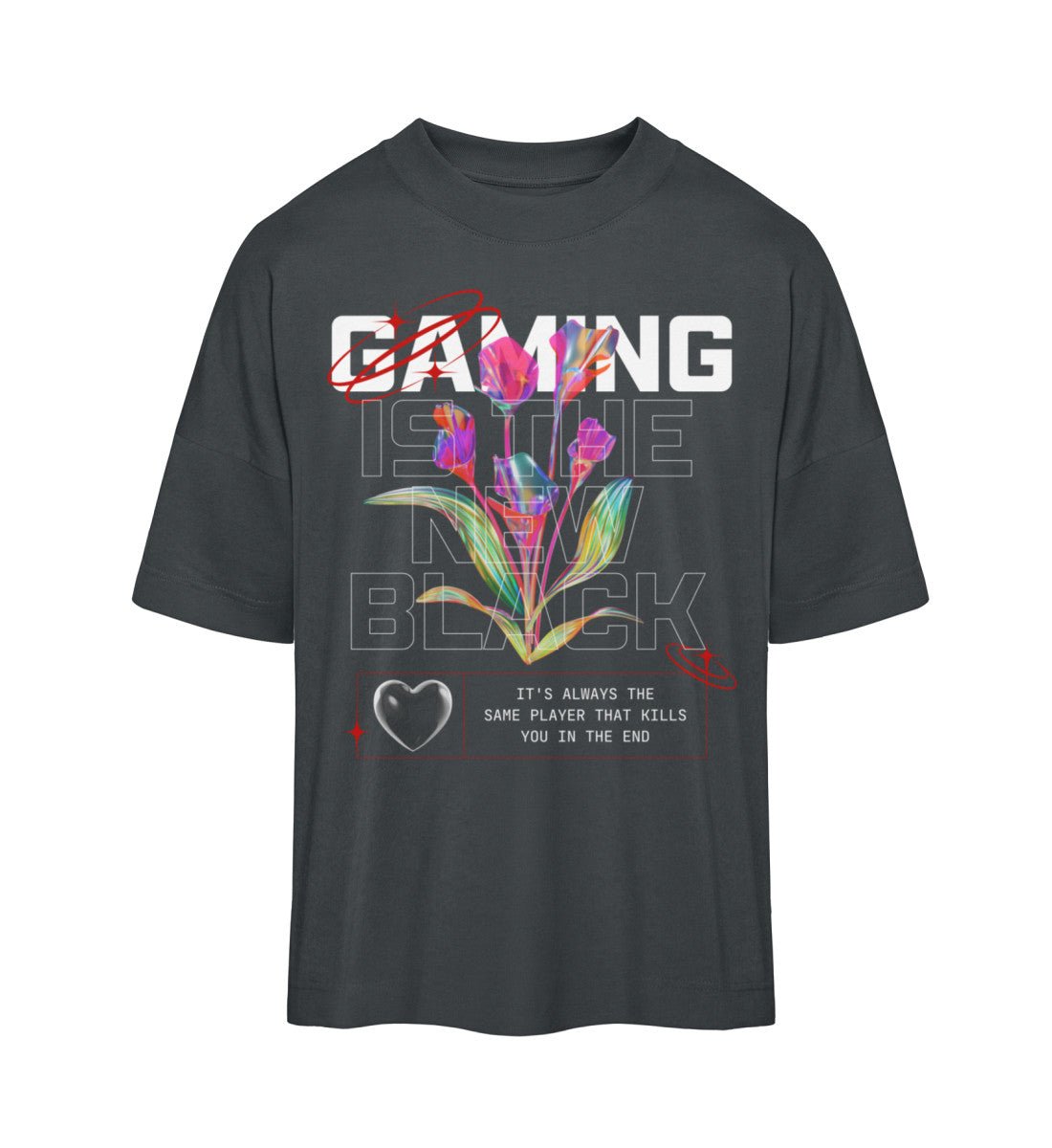 The New Black - Oversized Shirt in grey - GAMECHARM