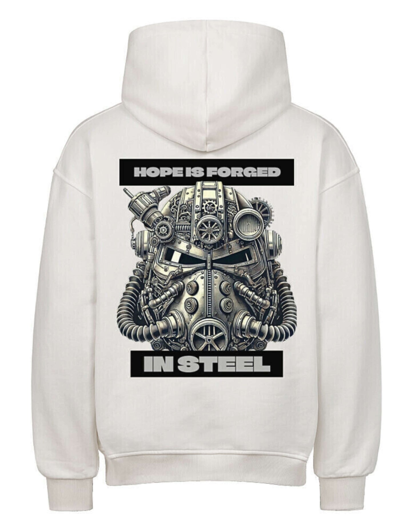 Oversized Hoodie – Hope is Forged in Steel Edition