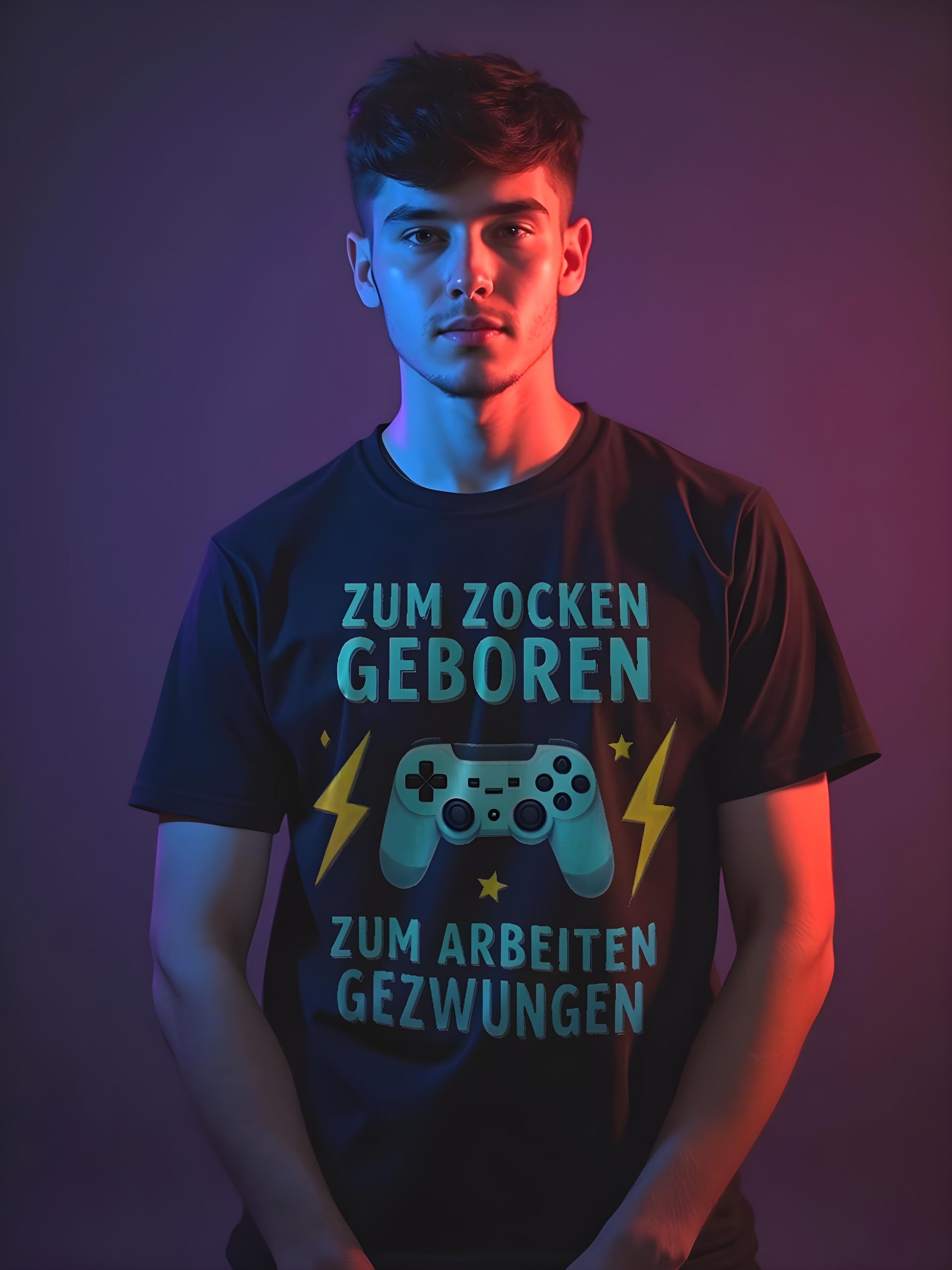 Model Mockup - Zum zocken geboren