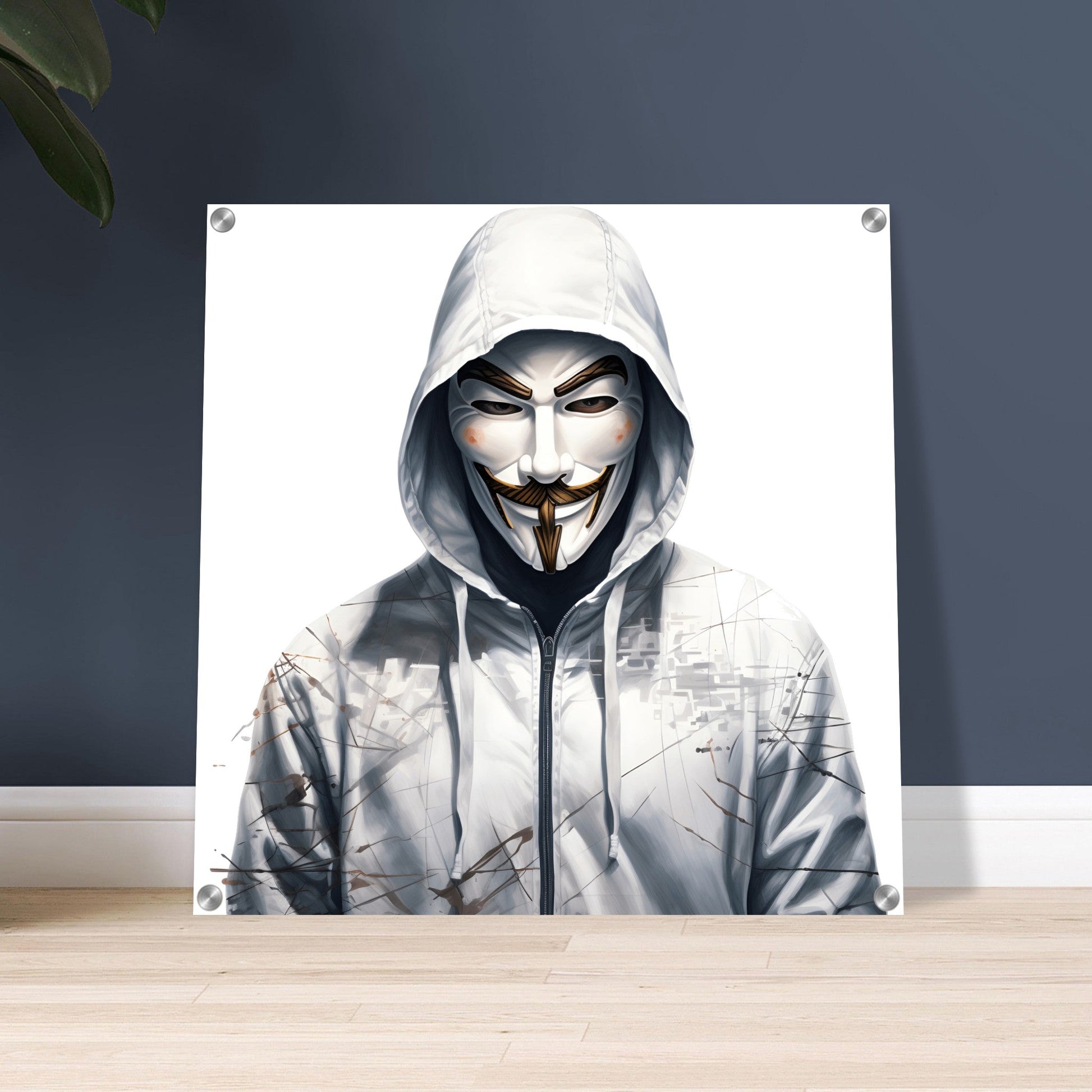 Anonymous Wall Art – Acryl Druck - GAMECHARM