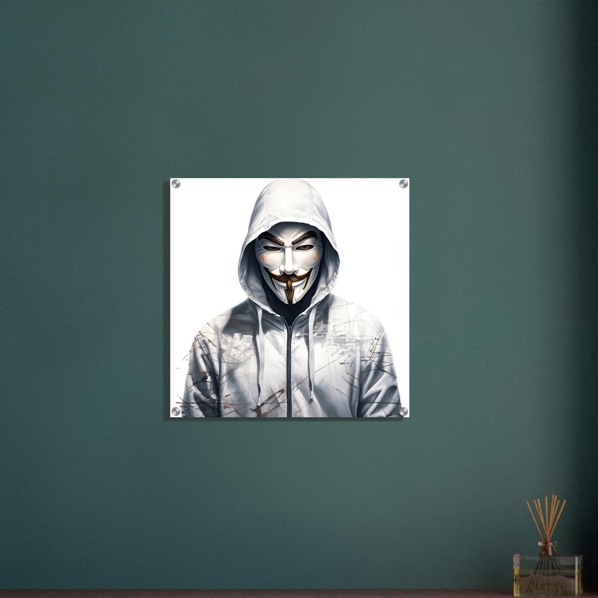 Anonymous Wall Art – Acryl Druck - GAMECHARM