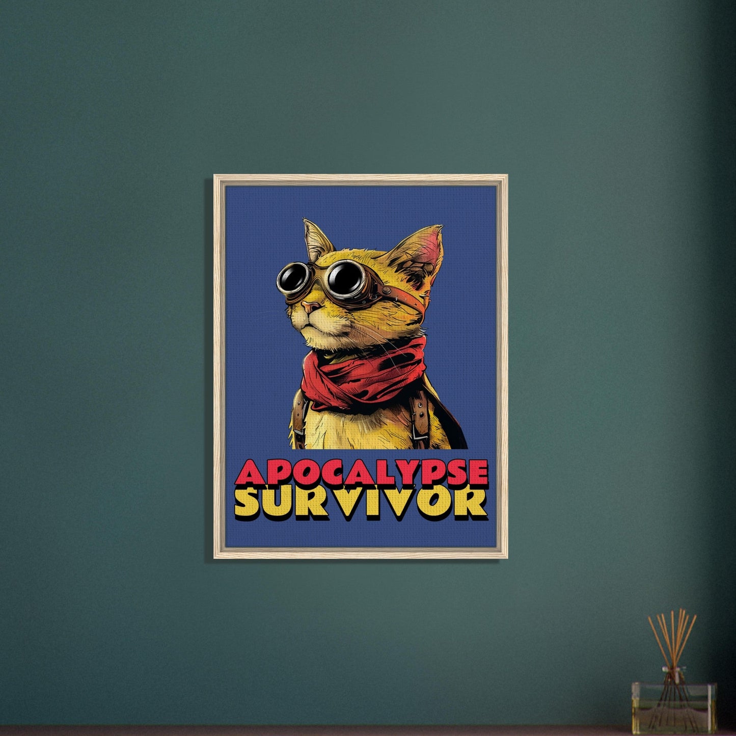 Apocalypse Survivor – Wandkunst - GAMECHARM