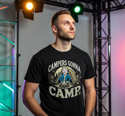 Campers Gonna Camp T-Shirt – für Männer - GAMECHARM