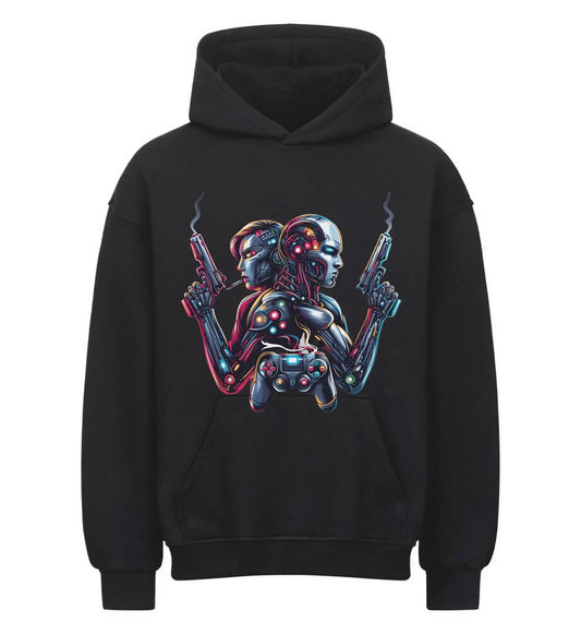 Cyborg Unity Oversized Hoodie | Unisex - GAMECHARM