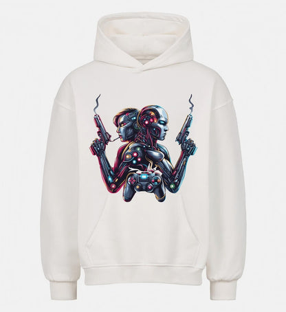 Cyborg Unity Oversized Hoodie | Unisex - GAMECHARM