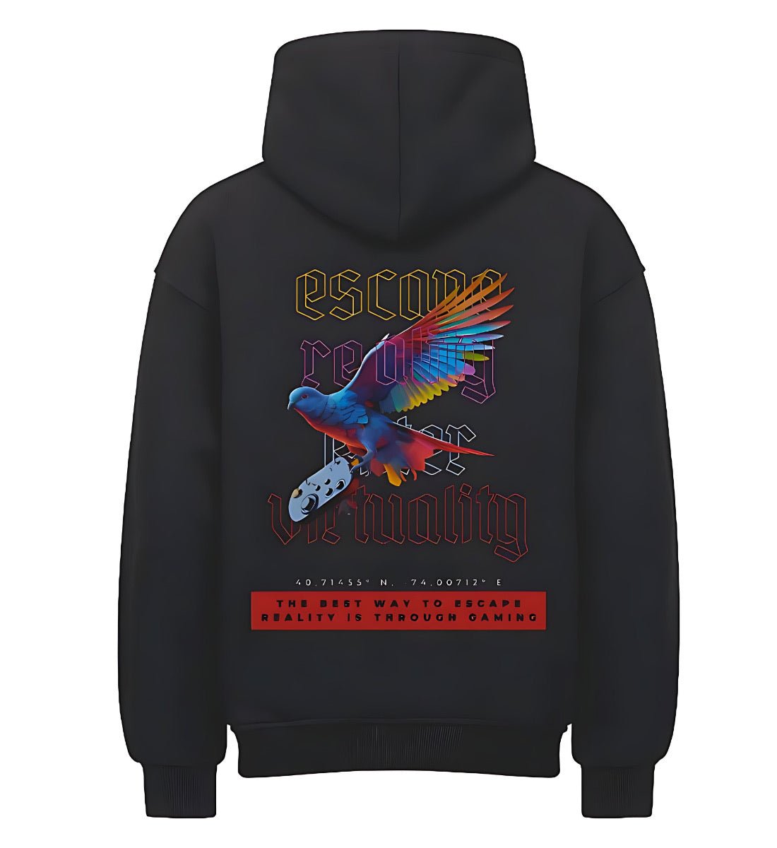 Escape Reality - Oversize Hoodie - GAMECHARM