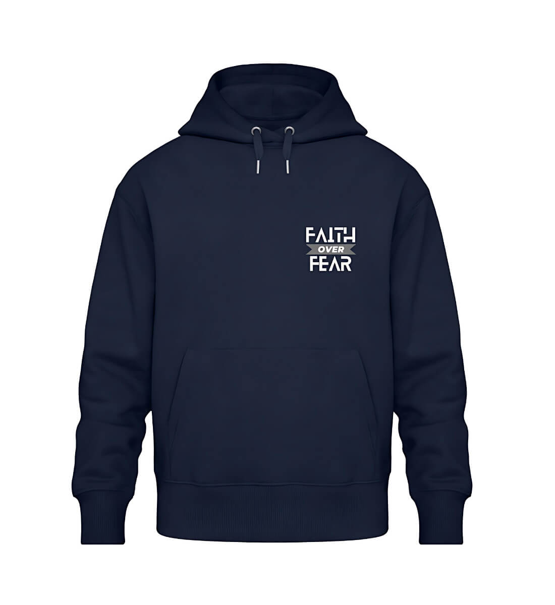 FAITH OVER FEAR - Oversized Hoodie - GAMECHARM