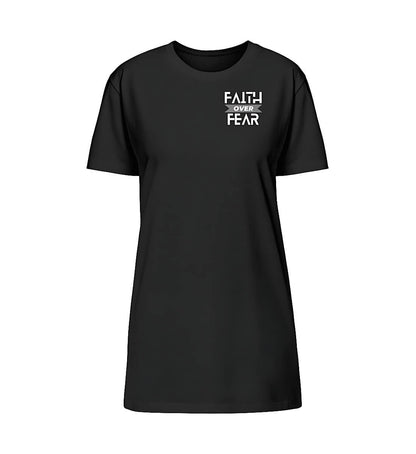 FAITH OVER FEAR - Shirtkleid - GAMECHARM