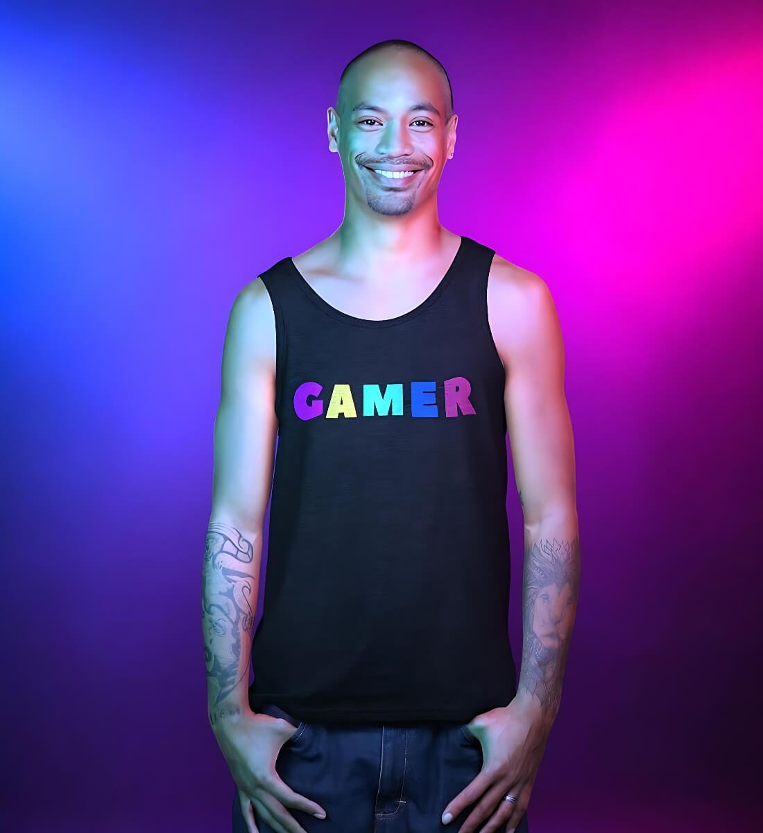 Gamer Tank Top | Men - GAMECHARM