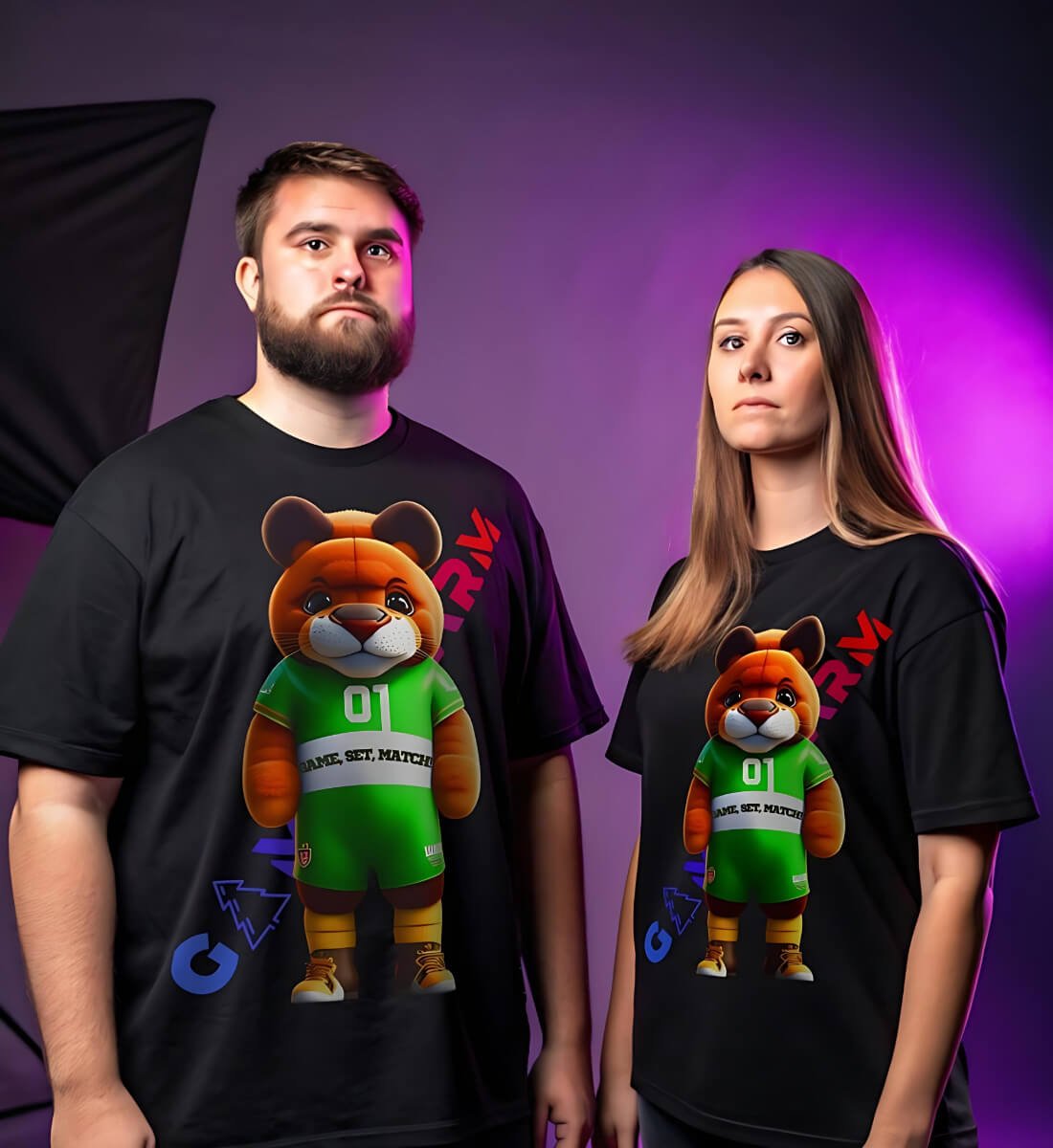 GC Teddy Edition - Unisex Oversized Shirt - GAMECHARM