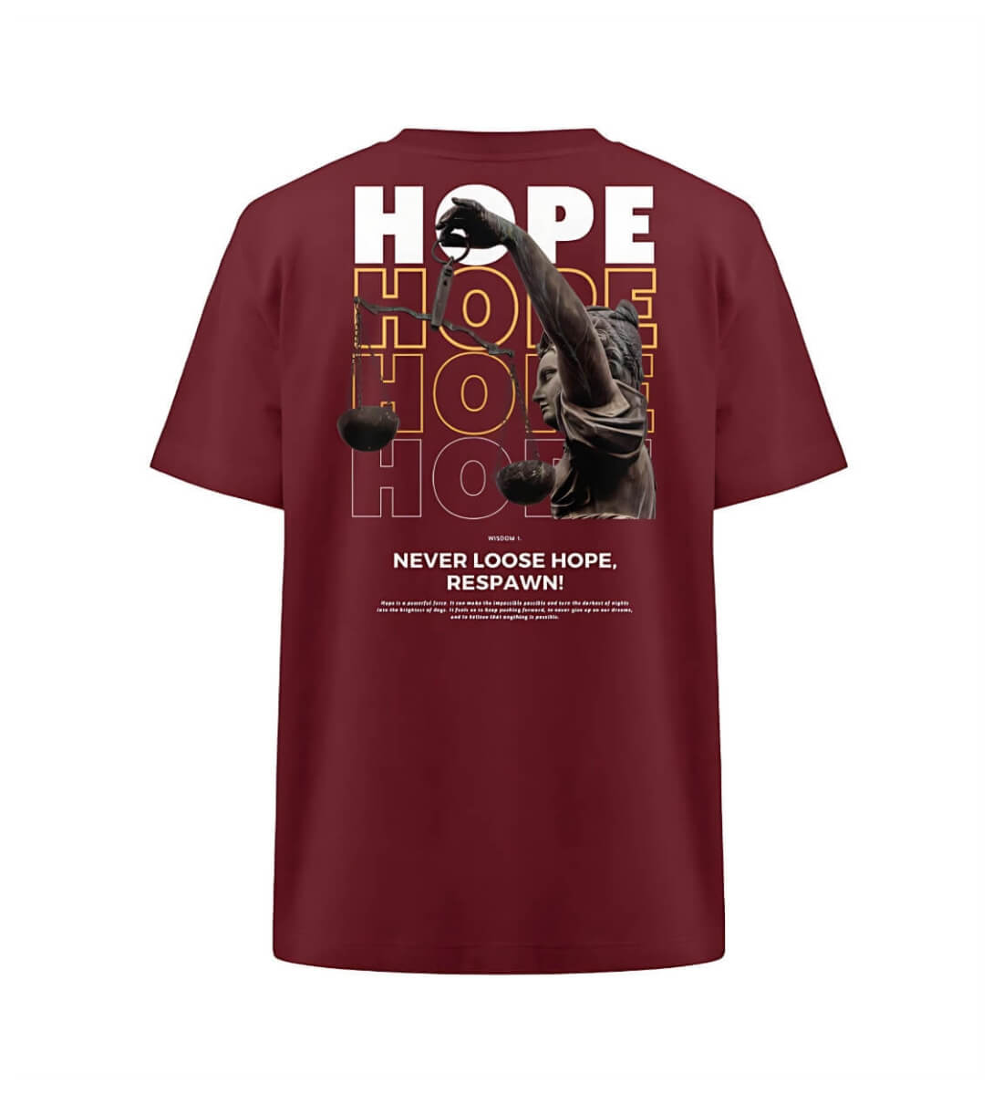 Hope - Unisex Oversized Shirt - GAMECHARM