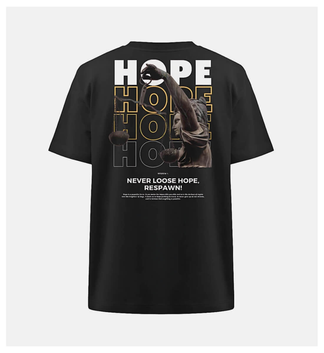 Hope - Unisex Oversized Shirt - GAMECHARM