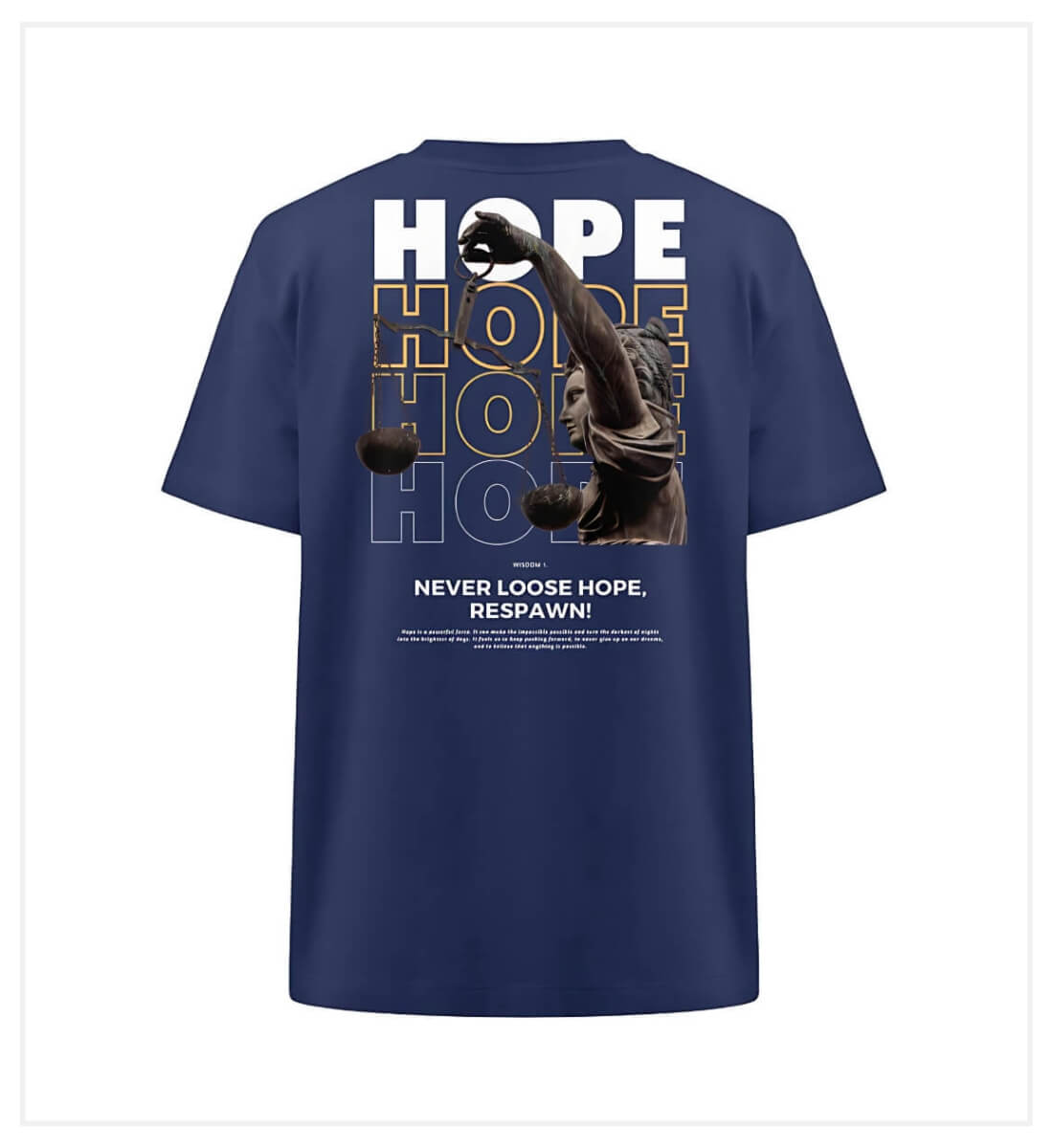 Hope - Unisex Oversized Shirt - GAMECHARM