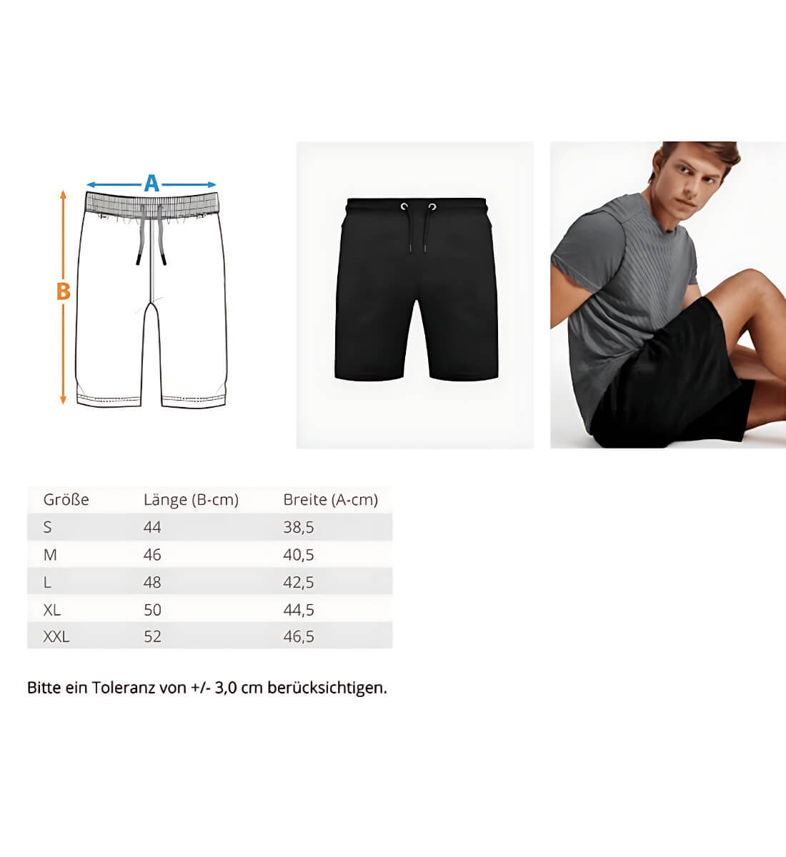 Inspiration - Sweatshorts mit King Logo Stick - GAMECHARM