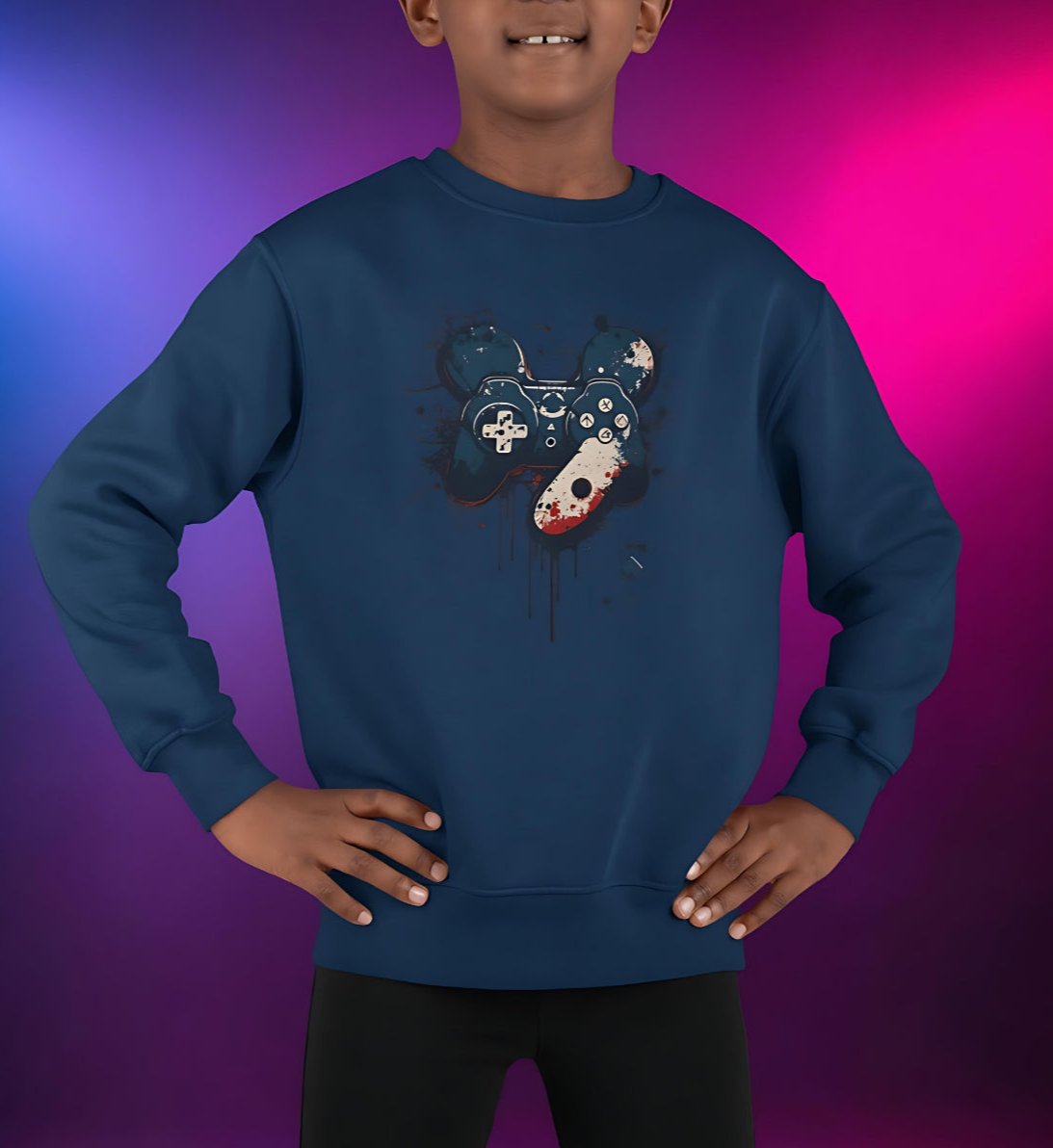 Kontrix - Kinder Sweatshirt - GAMECHARM