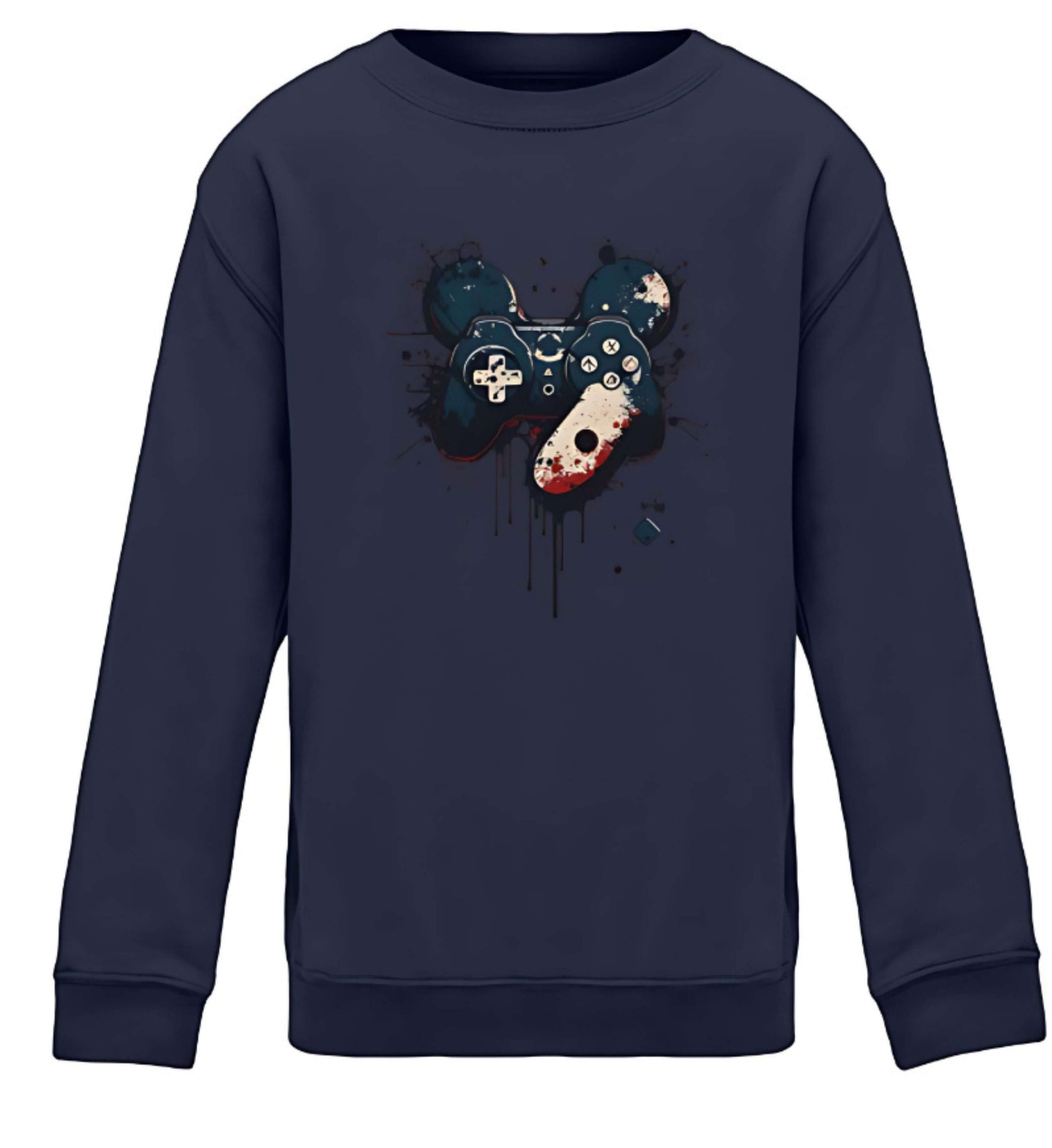 Kontrix - Kinder Sweatshirt in navy blue - GAMECHARM