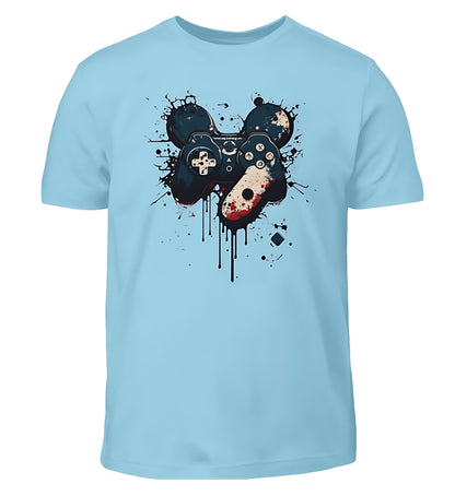 Kontrix - Kinder T-Shirt in hellblau - GAMECHARM