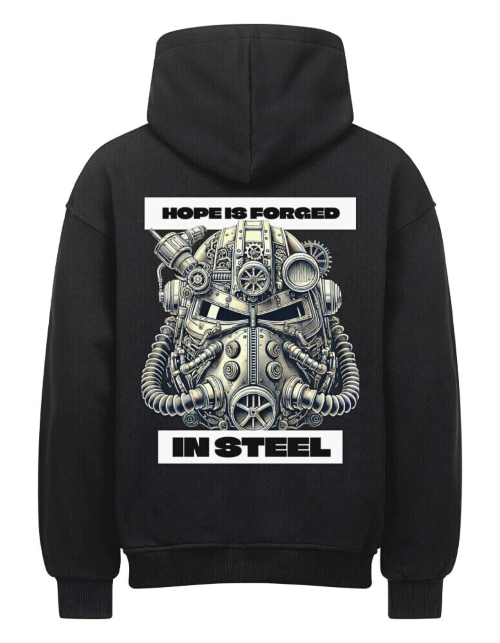 Oversized Hoodie – Hope is Forged in Steel Edition - GAMECHARM