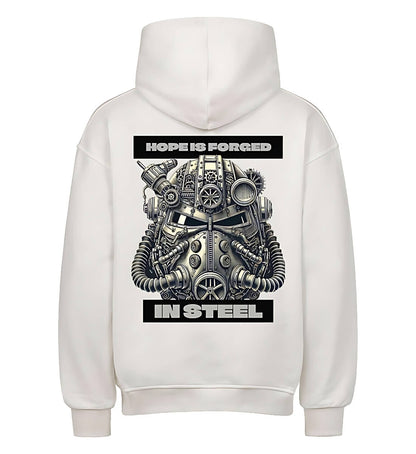 Oversized Hoodie – Hope is Forged in Steel Edition - GAMECHARM