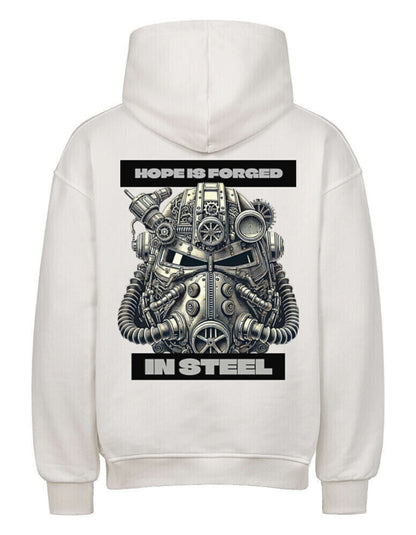 Oversized Hoodie – Hope is Forged in Steel Edition - GAMECHARM