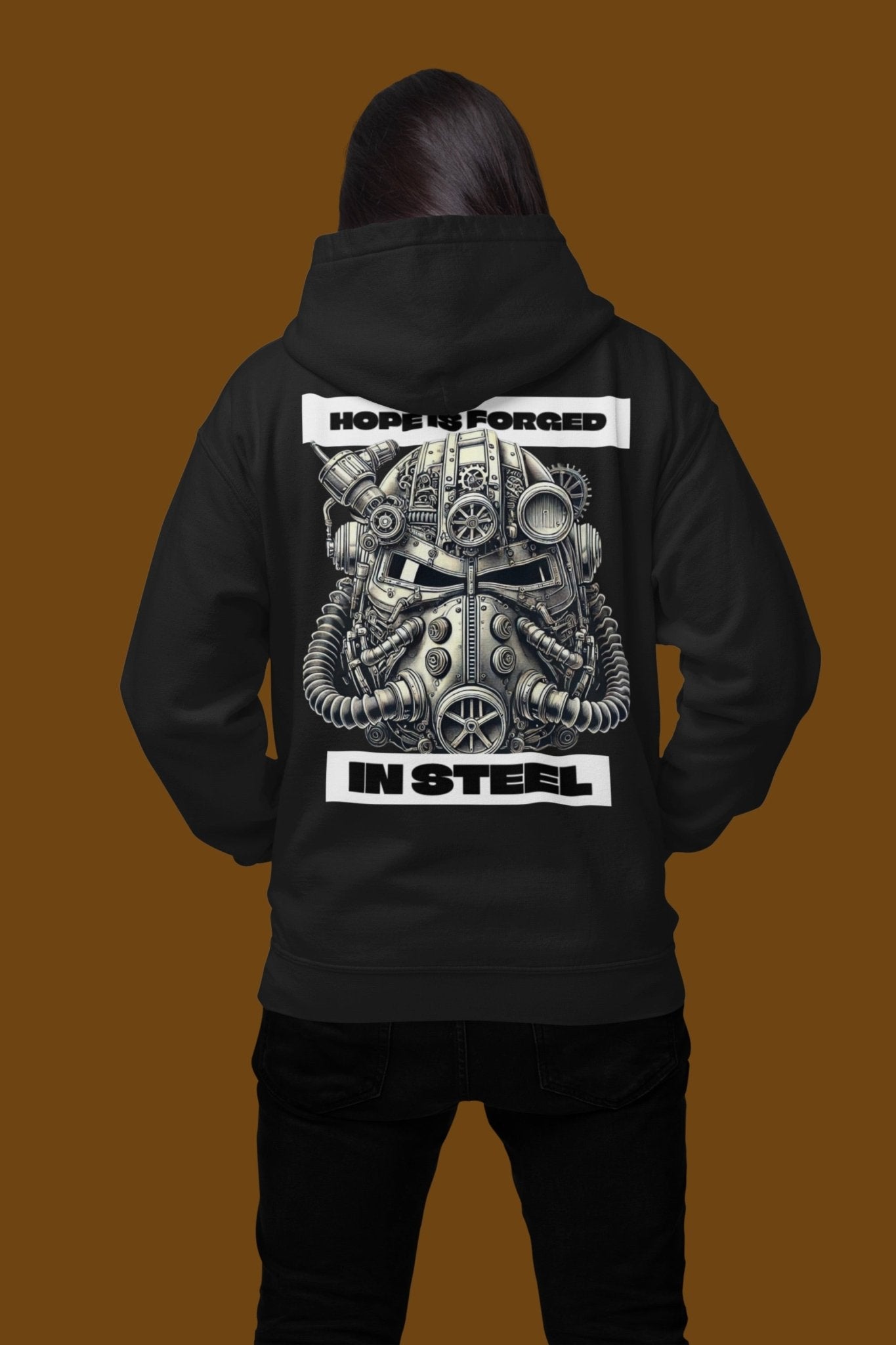 Oversized Hoodie – Hope is Forged in Steel Edition - GAMECHARM