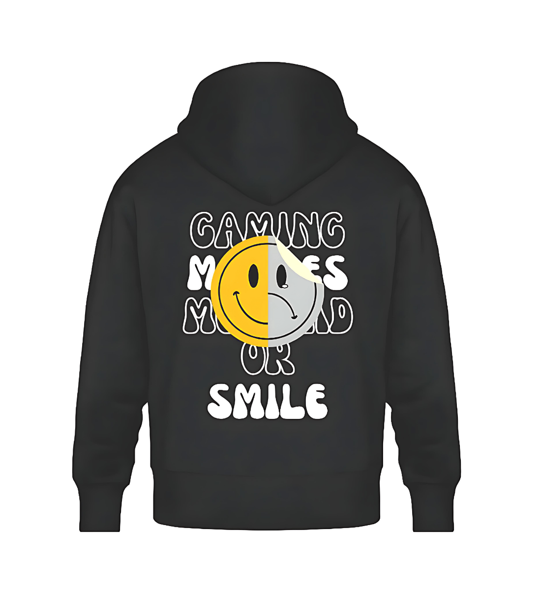 SAD or SMILE - Oversized Hoodie - GAMECHARM