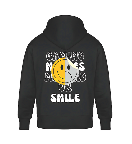 SAD or SMILE - Oversized Hoodie - GAMECHARM