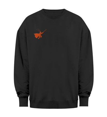 Tenkaichi - Oversize Sweater in black - front view - GAMECHARM