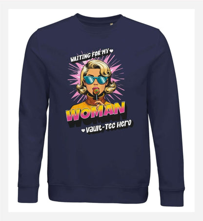 Vault - Tec Hero Sweatshirt für Frauen - french navy - GAMECHARM