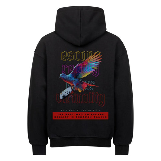 Escape Reality - Oversize Hoodie for Men - GAMECHARM