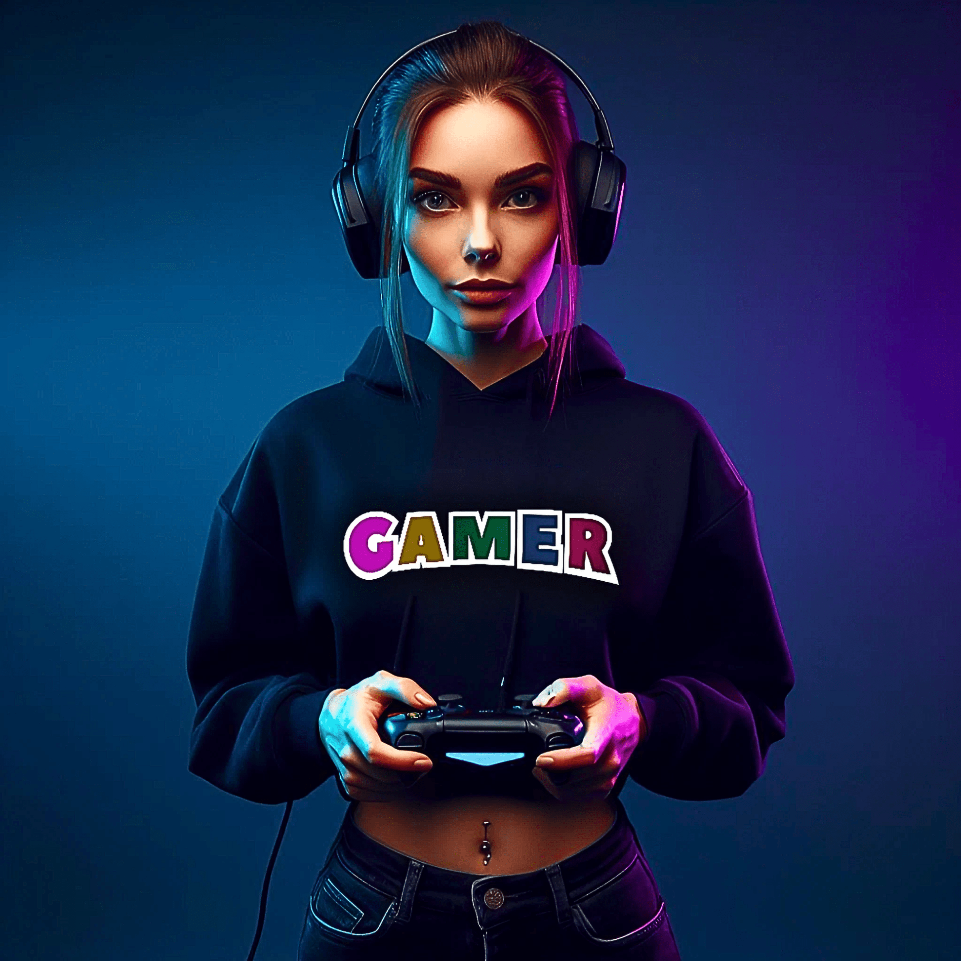 Gamer Oversized Hoodie | Unisex - GAMECHARM