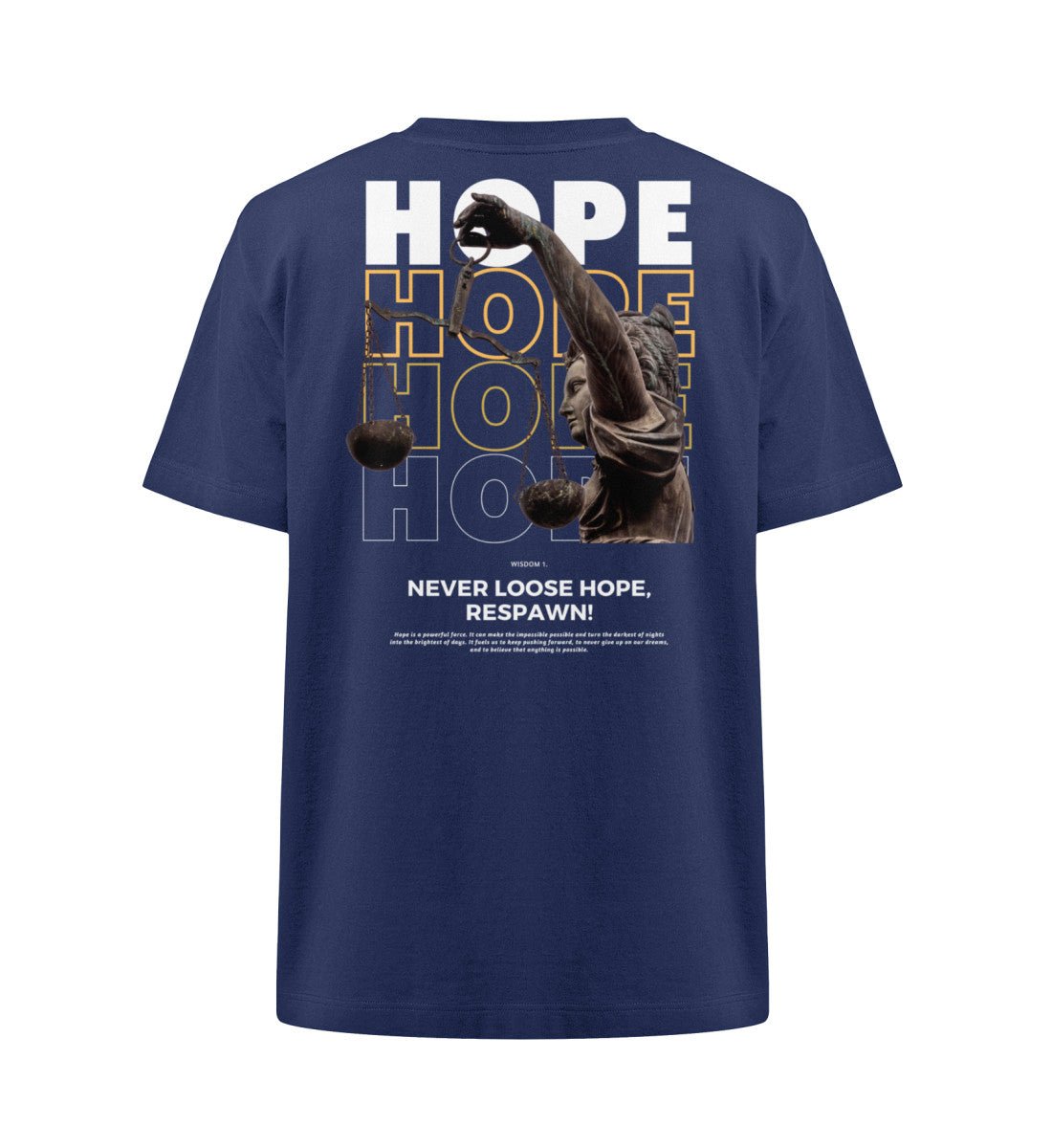 Hope - Heavy Oversized T-Shirt - GAMECHARM