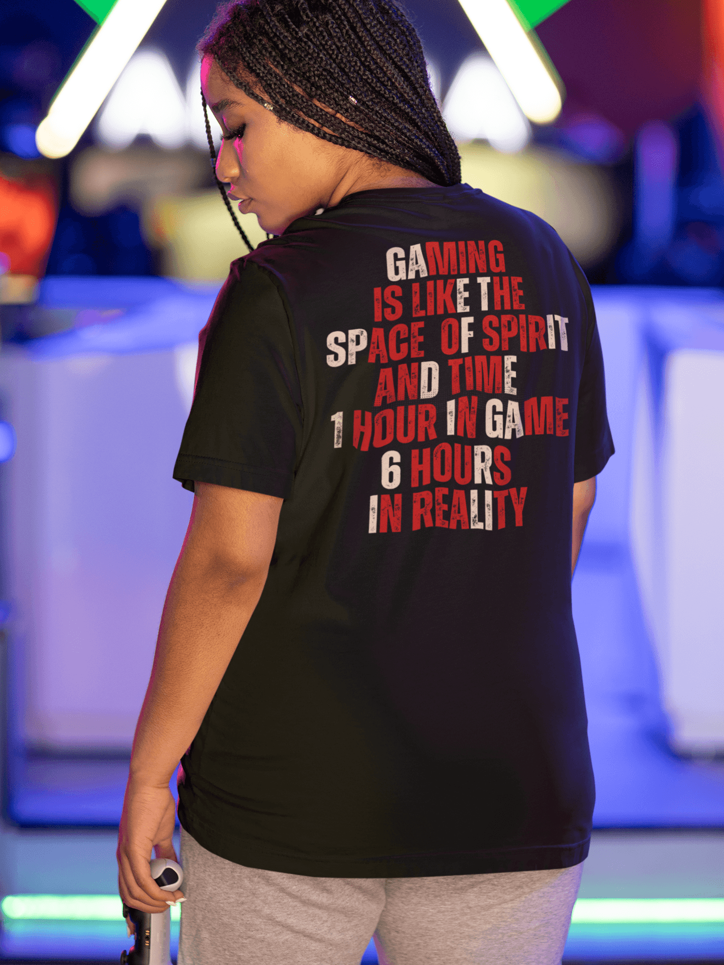 Space of Spirit and Time - Heavy Oversized T-Shirt - GAMECHARM