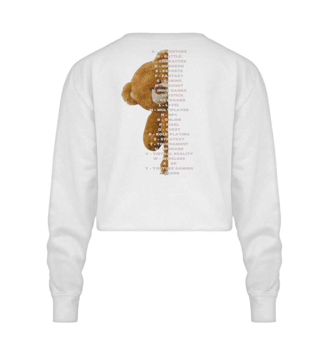 Teddy Kollektion - Crop Sweatshirt - Crop Sweatshirt - GAMECHARM