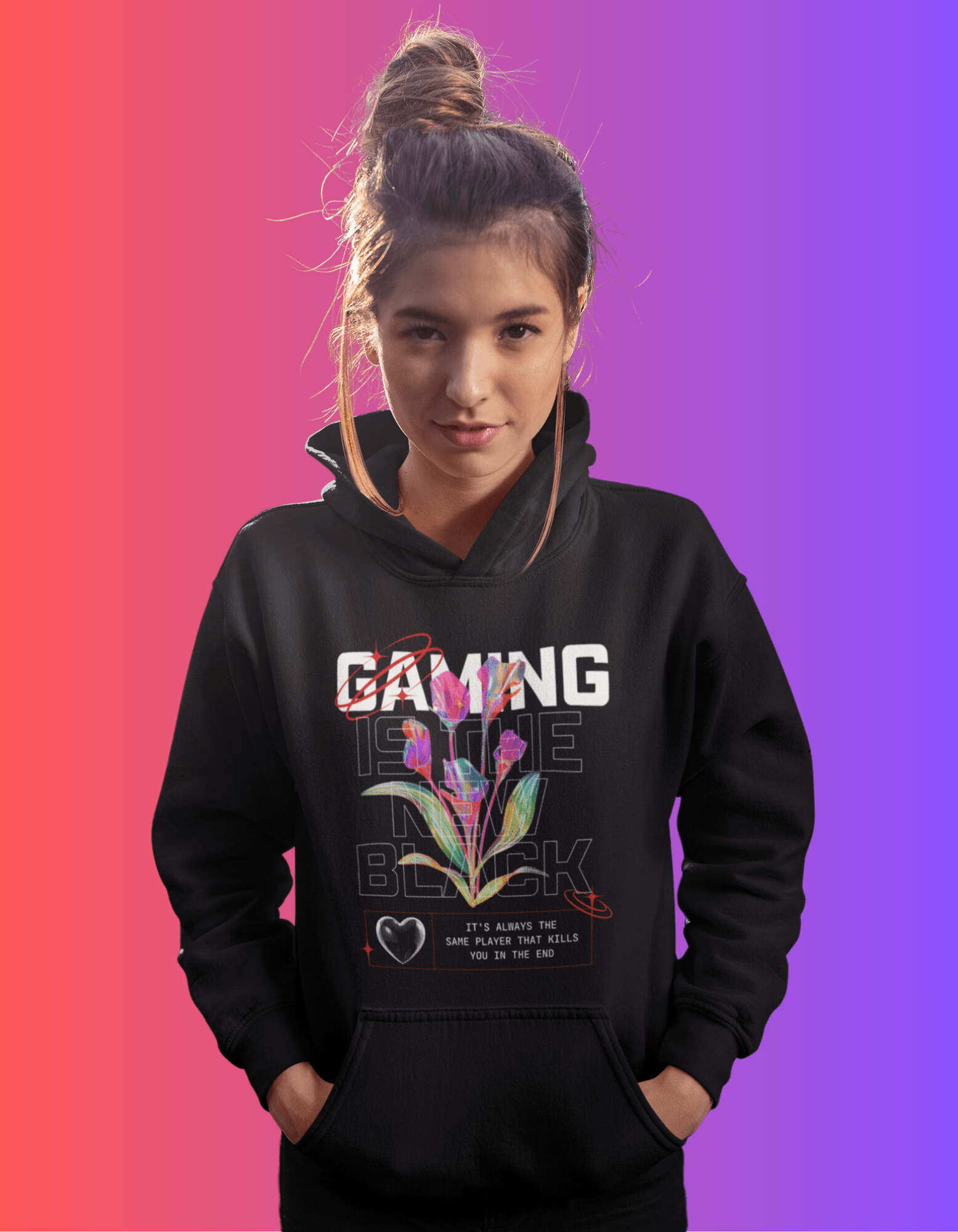 The New Black - Damen Hoodie - GAMECHARM